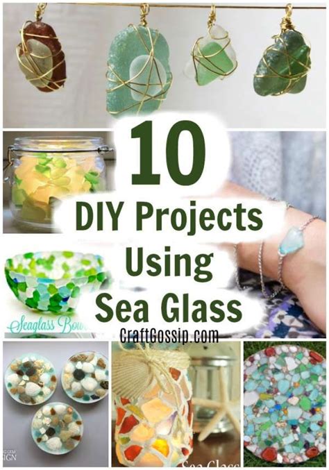 10 Diy Projects Using Sea Glass Artofit