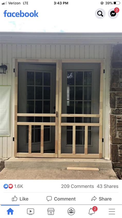 Diy Screen Doors For French Doors at Mickey Munos blog