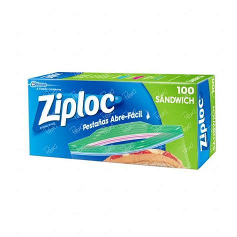 BOLSA PARA ALIMENTOS ZIPLOC SANDWICH 100UNDS Proxi Mercado