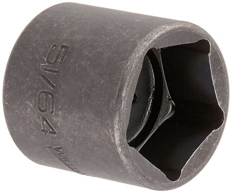 38 Drive 5 Point Penta Socket Size 5164 Black Industrialwilliams