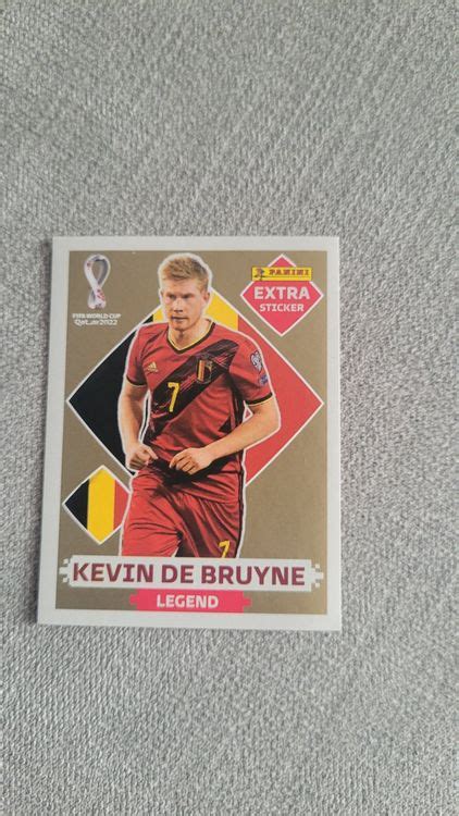 Panini Extra Kevin De Bruyne Gold WC 2022 Kaufen Auf Ricardo