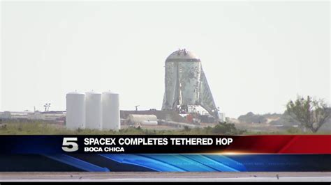 Spacex Successfully Completes Star Hopper Test Youtube