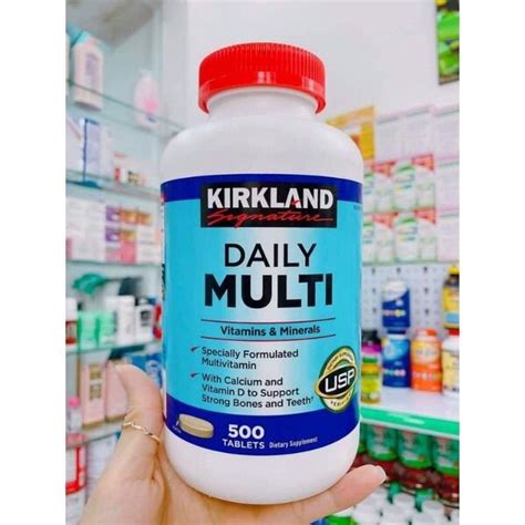 Kirkland Daily Multi Vitamins And Minerals 500 Viên Lazada Vn