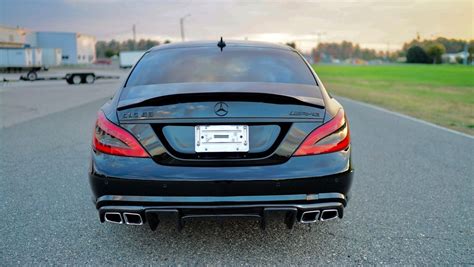 Mercedes Benz W Cls Amg On R Black Wheels Benztuning