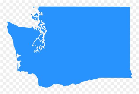 Download Washington State Outline Transparent Clipart (#5330289 ...