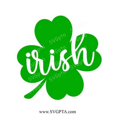 St Patricks Day Svg Irish Svg Shamrock Svg