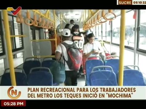 Trabajadores Del Metro De Los Teques Disfrutan Del Plan Recreacional En