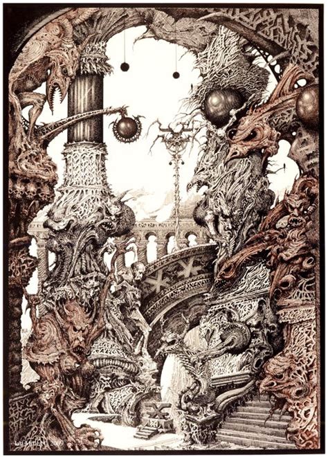 Ian Miller Chaos Temple One Of My All Time Favorites Inspiration