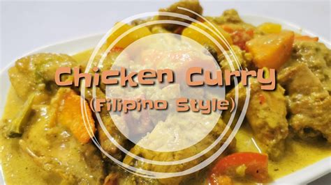 Chicken Curry Filipino Style Liza Pabico Julhusin JL Foodhaus