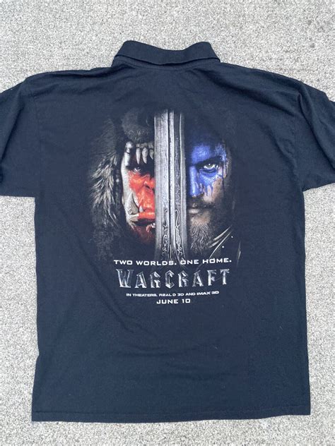 Regal Cinemas Employee ~ Warcraft Movie Shirt ~ Coca. - Gem