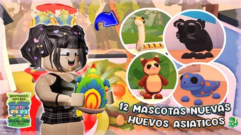 HUEVO ASIATICO 12 Nuevas Mascotas En ADOPT ME ROBLOX MariLuv