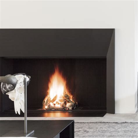 Camino A Legna Universal Metalfire Architectural Fireplaces