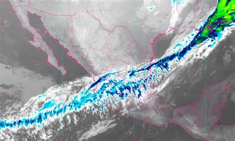 Prevén lluvias puntuales intensas en Veracruz Tabasco y Chiapas