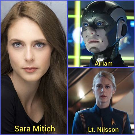 Sara Mitich Discovery In Star Trek Crew Star Trek Tv Star