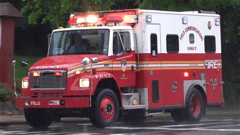 Fdny Brand New Command Tactical Unit Field Comm Responding Youtube