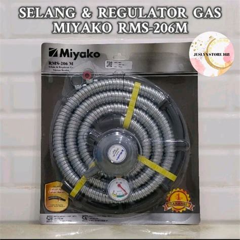 Jual Selang Regulator Gas Miyako Rms M Shopee Indonesia