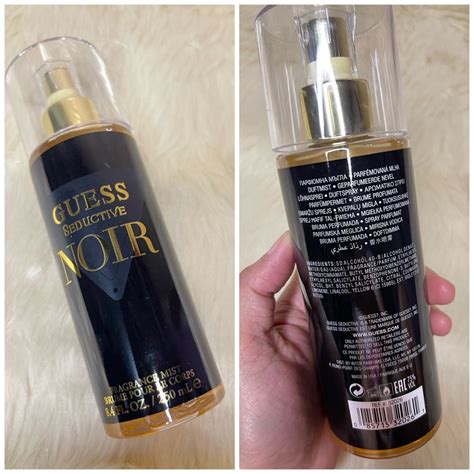 Guess Seductive Noir Fragrance Mist Beauty Personal Care Fragrance