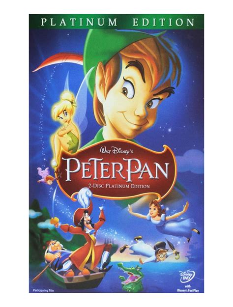 Peter Pan 1953two Disc Platinum Edition On Dvd Loving The Classics