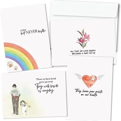 Pet Loss Sympathy Cards - DogZone Australia