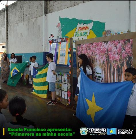 Escola Francisco Apresenta Primavera Na Minha Escola Prefeitura