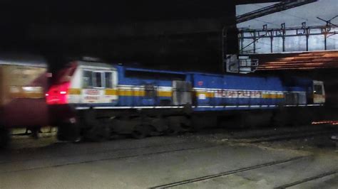 22661 Chennai Egmore Rameswaram Sethu SF Express Departing