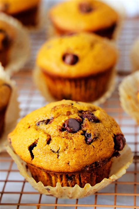 Pumpkin Chocolate Chip Muffins Recipe The Anthony Kitchen