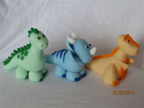 Dinosaurus Boetseren Fondant Google Zoeken Dinosaur Cupcake Toppers