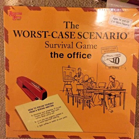 The Worst Case Scenario Survival Game The Office University Games New