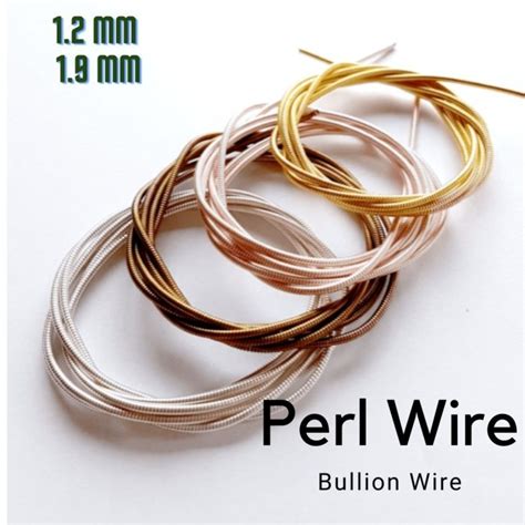 Jual Kawat Tambour Sulam Bullion French Wire Shopee Indonesia