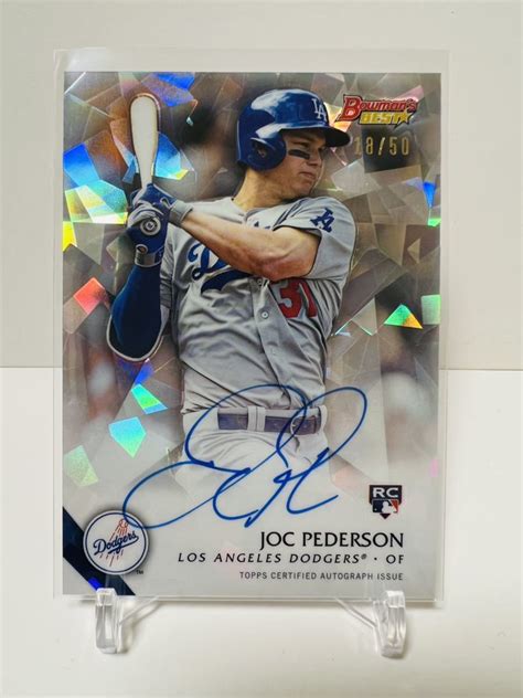 Yahoo Rc Joc Pederson Auto Topps Bowman