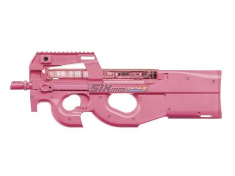 [BELL] P90 AEG Airsoft SMG[Anime JP][Ver. LLENN][Pink] – SIXmm (6mm)