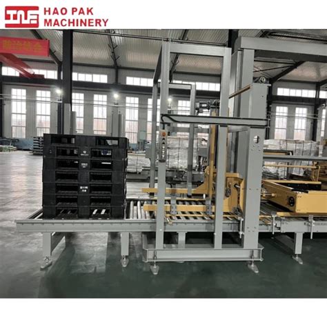 Automatic Palletizer Machine For Stacking Water Bottle Cartons And