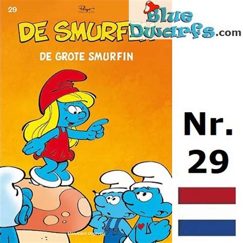 Stripboek Van De Smurfen Nederlands De Grote Smurfin Nr 29