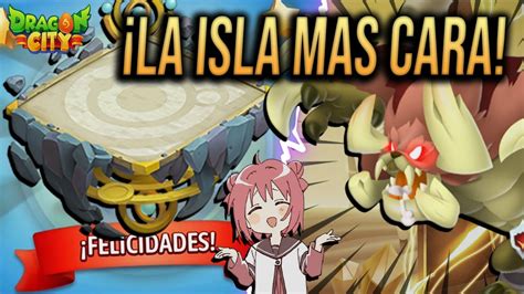 COMPRE LA ISLA MAS CARA DEL JUEGO DRAGON CITY YouTube