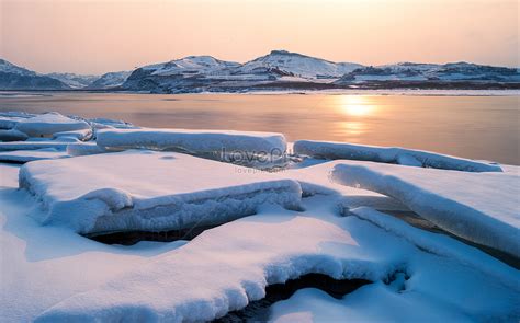 Winter Snow River Scenery Picture And HD Photos | Free Download On Lovepik