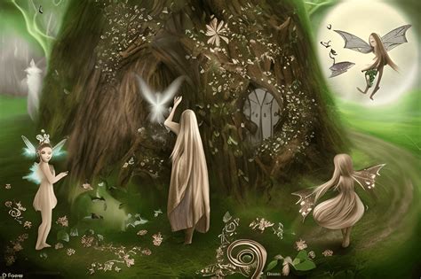 Irish Folklore Fairies · Creative Fabrica