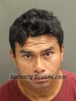 Recent Booking Mugshot For Jorge Alonsocruz In Orange County Florida