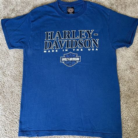 VINTAGE 1996 HD Harley Davidson Motorcycle T Shirt Me Gem