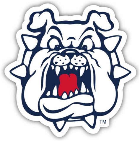 Fresno State Bulldogs 10 Inch Vinyl Decal Sticker 1 Unit Kroger