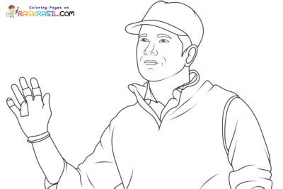 Cricket Game Coloring Pages