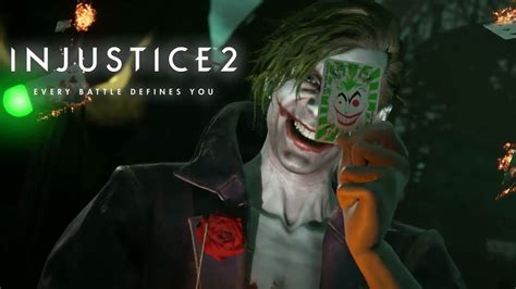 Injustice 2 Official Joker Gameplay Trailer Youtube