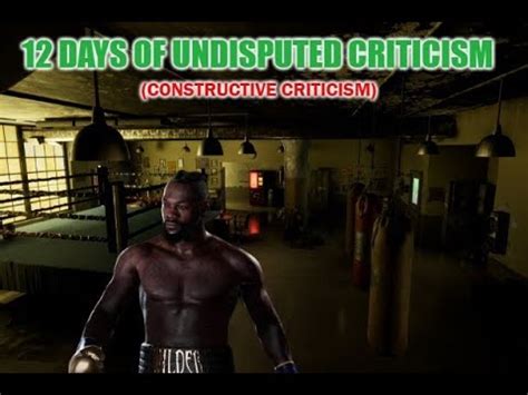 Ep The Boxing Videogame Wishlist Podcast Days Of Criticism Day