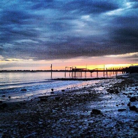 Sunset at the beach, southport nc | Southport nc, Nc beaches, Beach