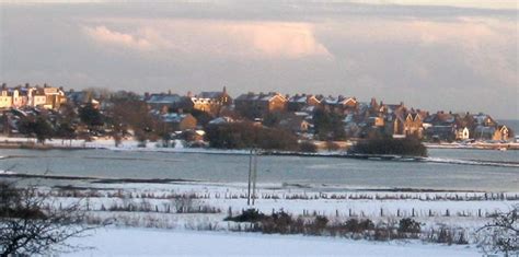 Alnmouth in the snow - Alnmouth Cottages