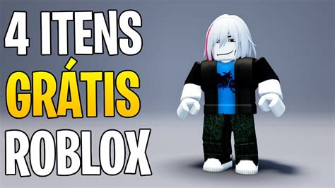 RAPIDO COMO PEGAR 4 ITENS GRÁTIS NO ROBLOX AGORA YouTube