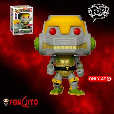 Tortugas Ninja Metalhead Funko Pop Exclusivo FUNQITO