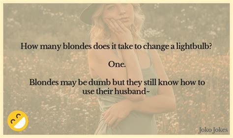 77 Dumb Blonde Jokes And Funny Puns Jokojokes