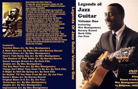 Con Alma De Blues Legends Of Jazz Guitar Vol I Ii Wes Montgomery