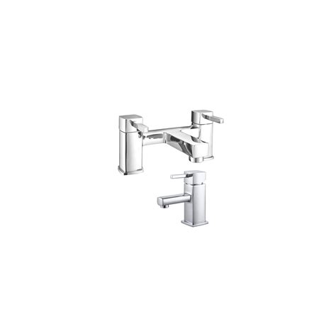 Vellamo Quadro Basin Mixer Bath Filler Value Pack Tap Warehouse