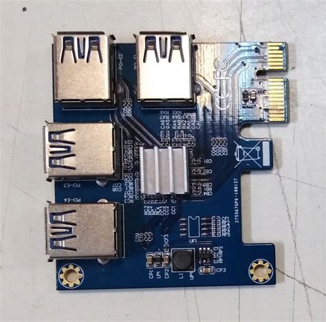 Adapter Rozdzielacz Portu Pci E X Na X Usb